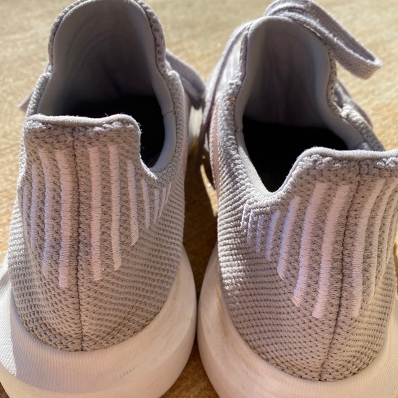 Adidas tennis shoes, gently worn. Clean - Picture 6 of 8